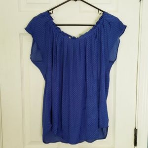 LC Lauren Conrad Top with Tie Back